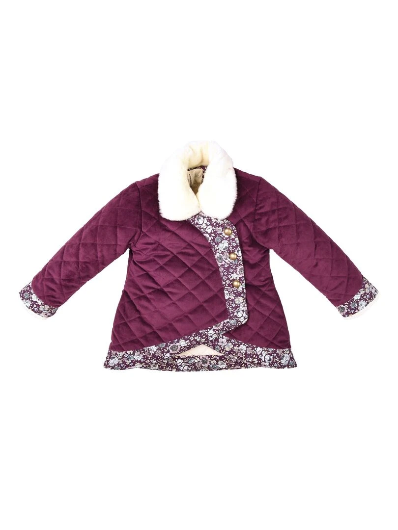 Manteau court      CAPUCINE   'LA FAUTE A VOLTAIRE'   Violet