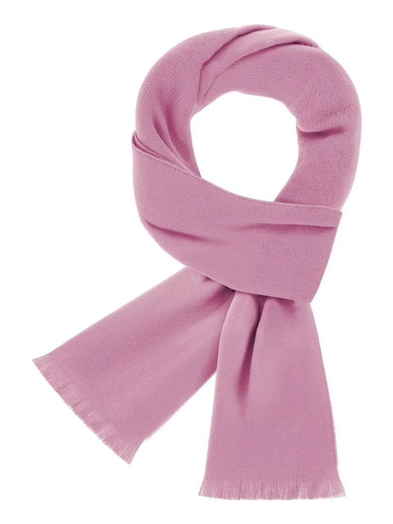 Echarpe Sherpa Fabriqué en France Rose