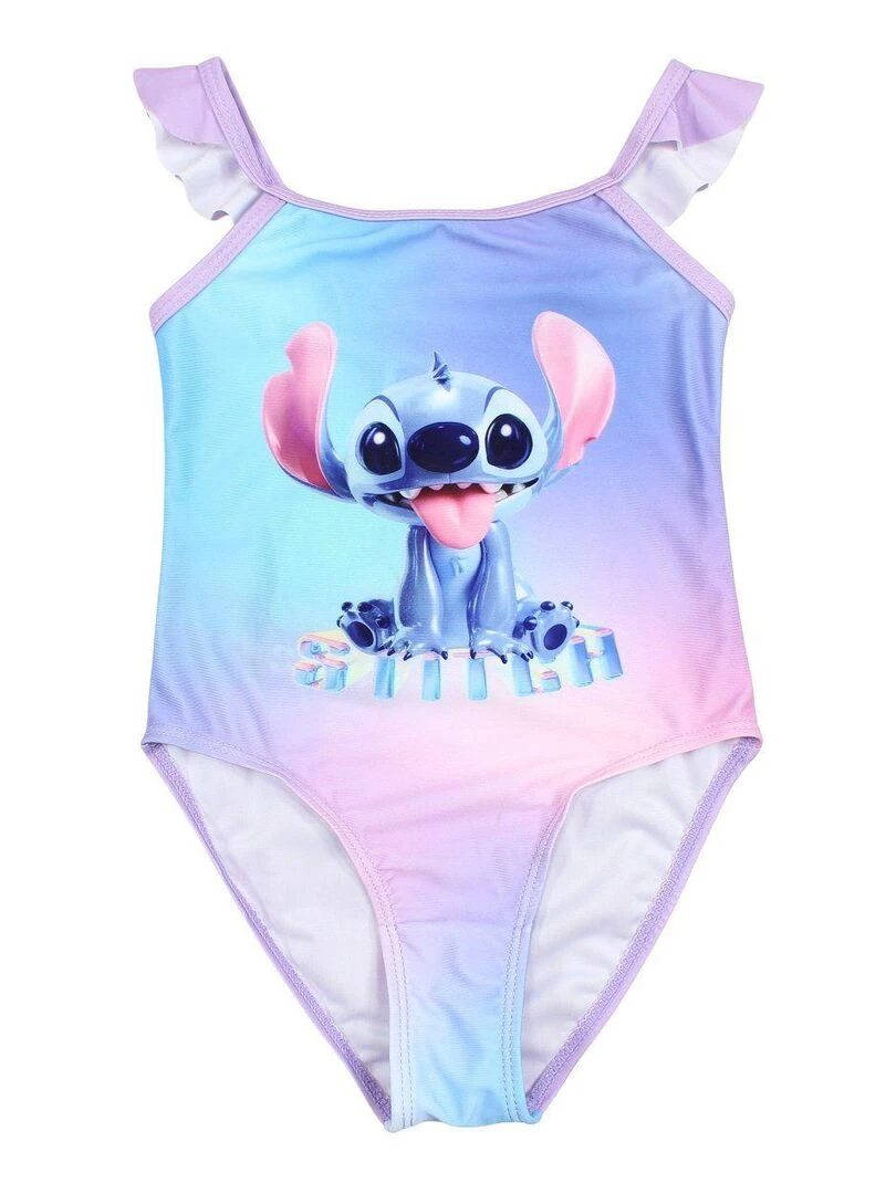Disney Maillot De Bain fille imprimé Lilo Et Stitch Violet