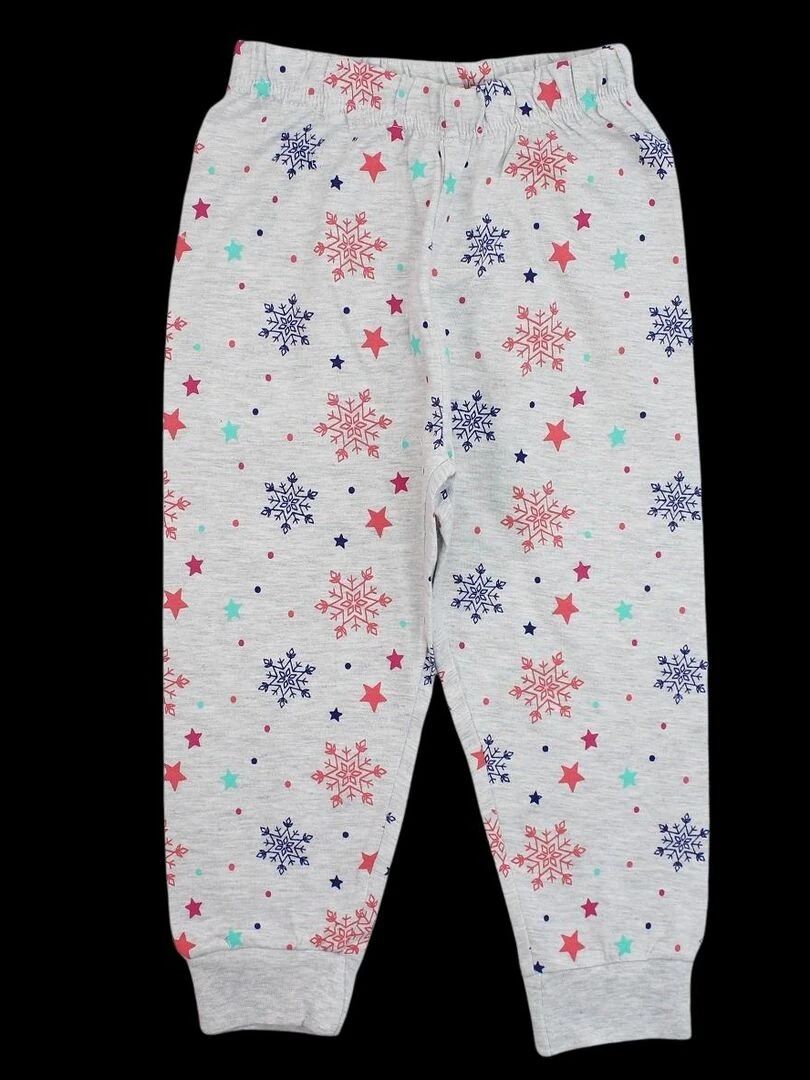 Disney   Pyjama fille imprimé La Reine Des Neiges en coton   Bleu