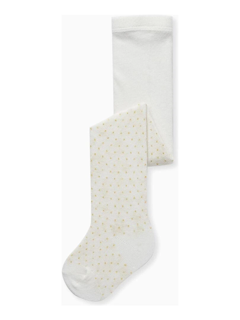 Collants pour Bébé Fille CÉRÉMONIE Blanc