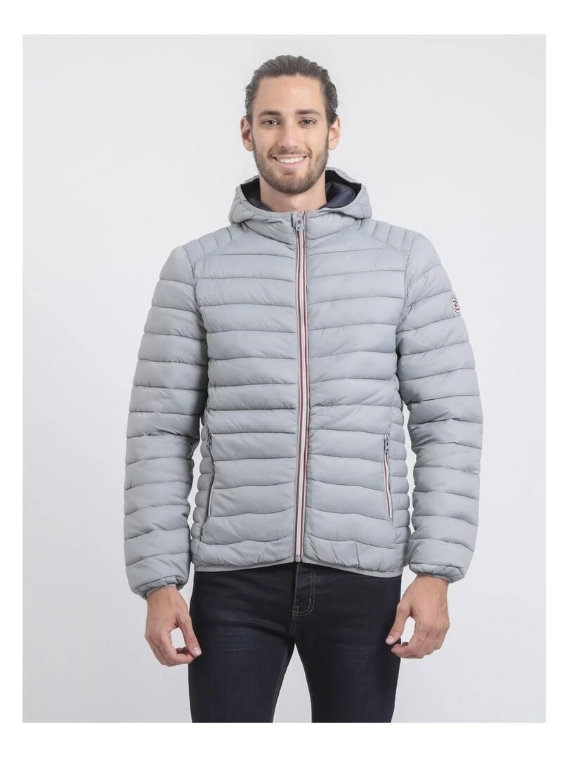 Doudoune légère capuche ZILLING II Gris clair
