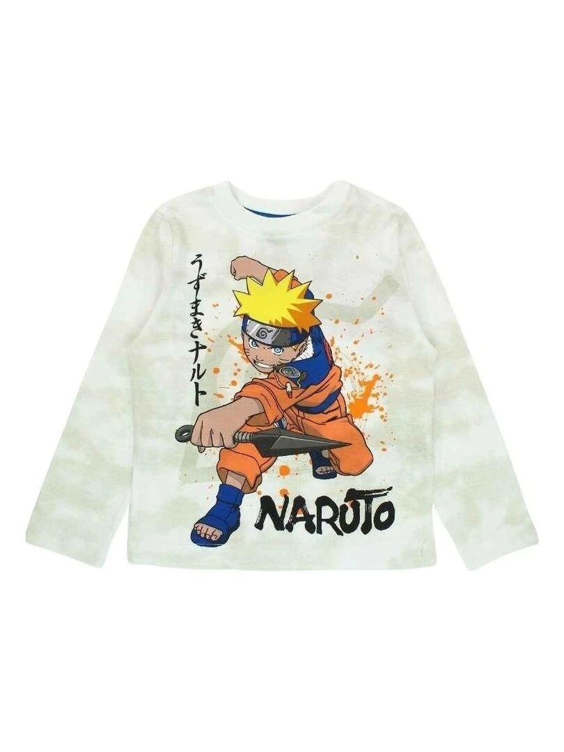 Disney Pyjama garçon imprimé Naruto en coton Bleu