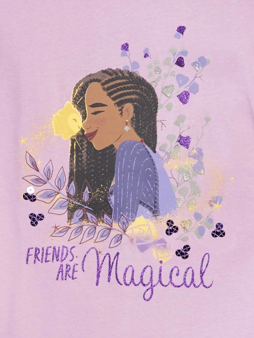 T shirt fantaisie 'Disney' Violet