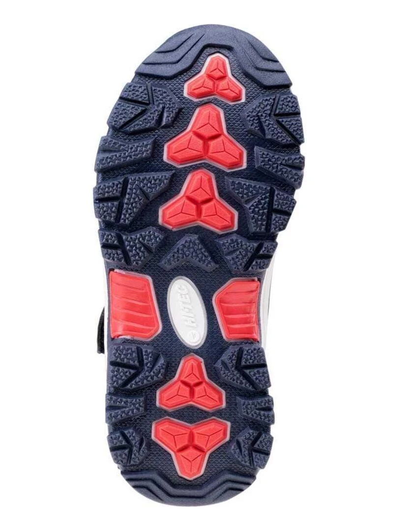 Hi Tec   Chaussures de randonnée GIRVINE   Bleu Orange Blanc