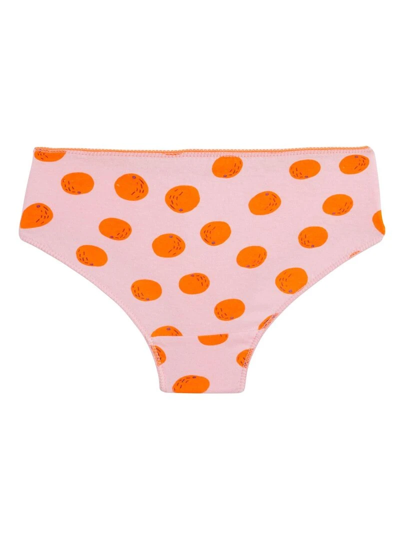 Lot de 3 culottes fille Samba   Orange