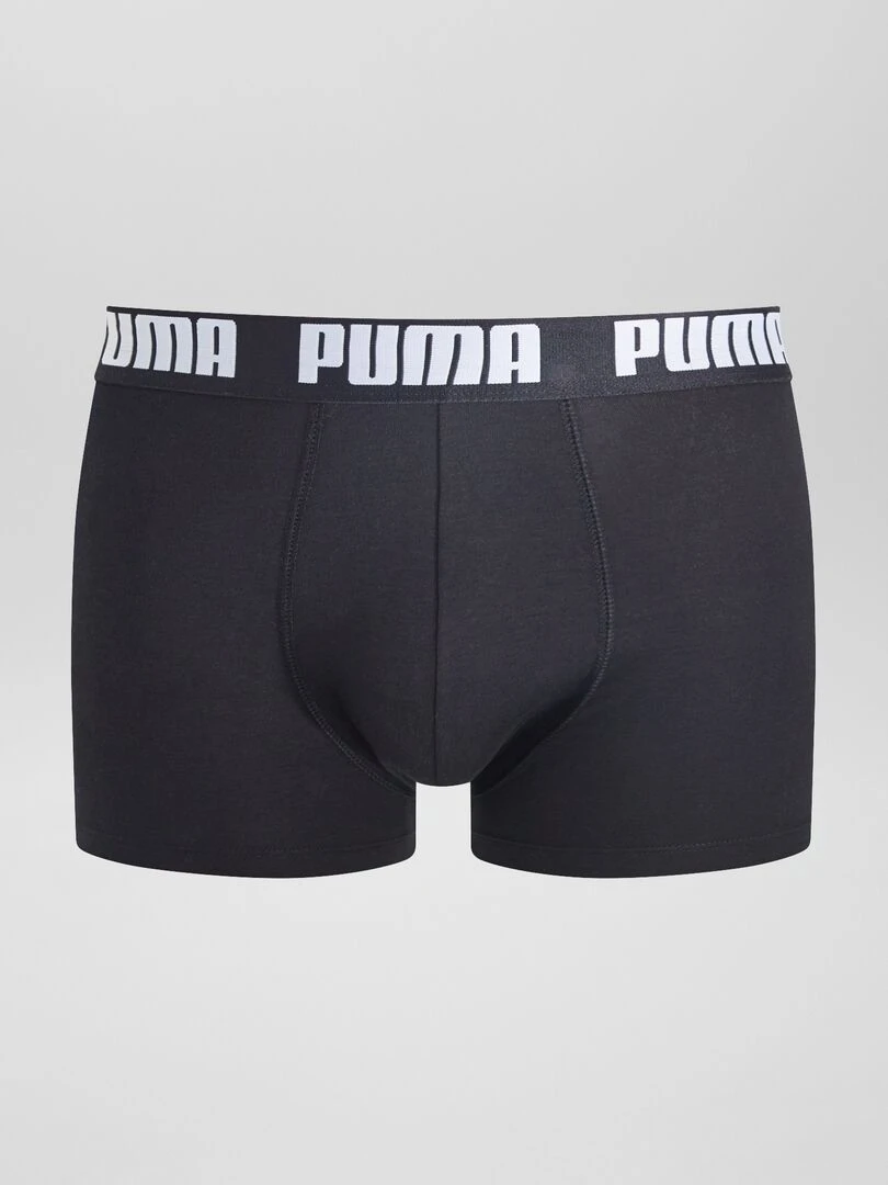 Boxers 'Puma'   Lot de 4   Blanc/gris/noir