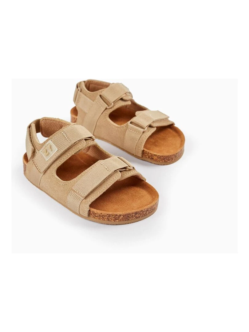 Sandales en cuir pour bébé garçon MATISSE Beige