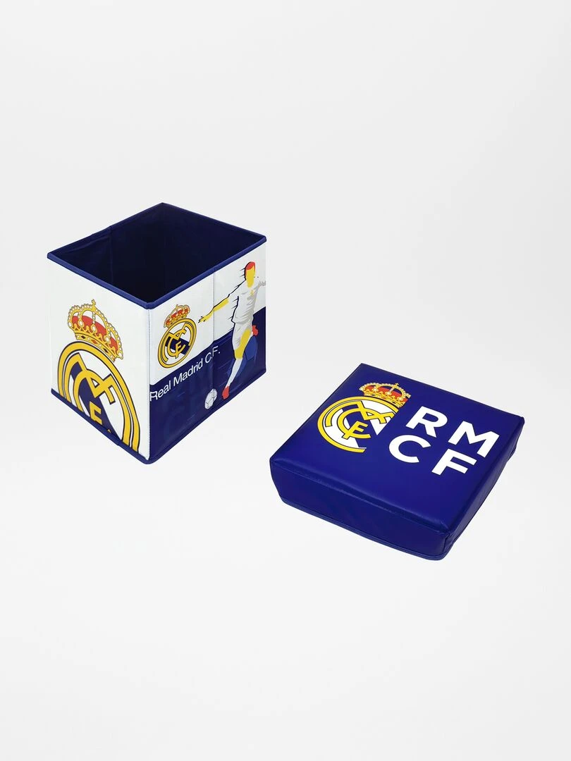 Cube de rangement 'Real Madrid'   Bleu