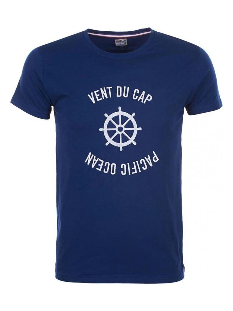 T shirt manches courtes homme CHERYL VENT DU CAP Bleu marine