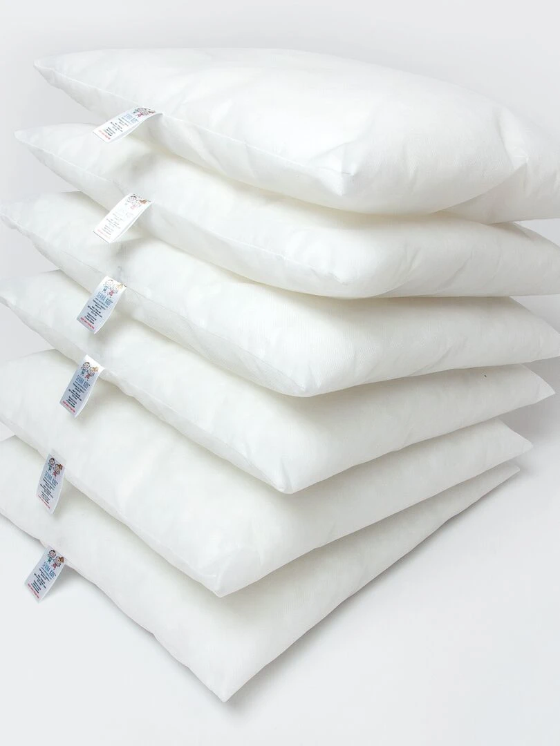 Coussin de garnissage pour tour de lit modulable   Blanc