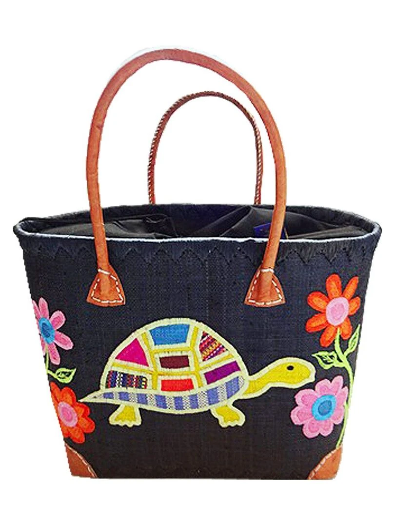 Panier Tortue GM Noir Noir