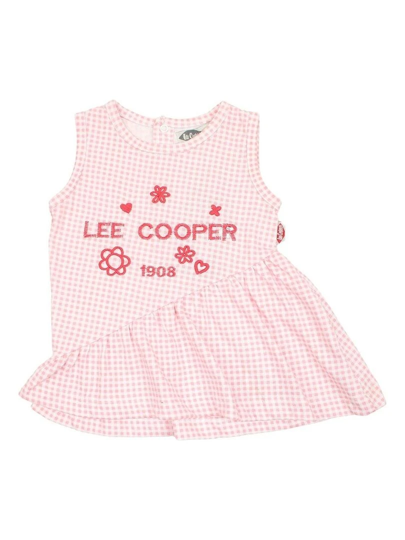 Lee Cooper   Ensemble Tunique legging bébé fille Imprimé Lee Cooper   Rose