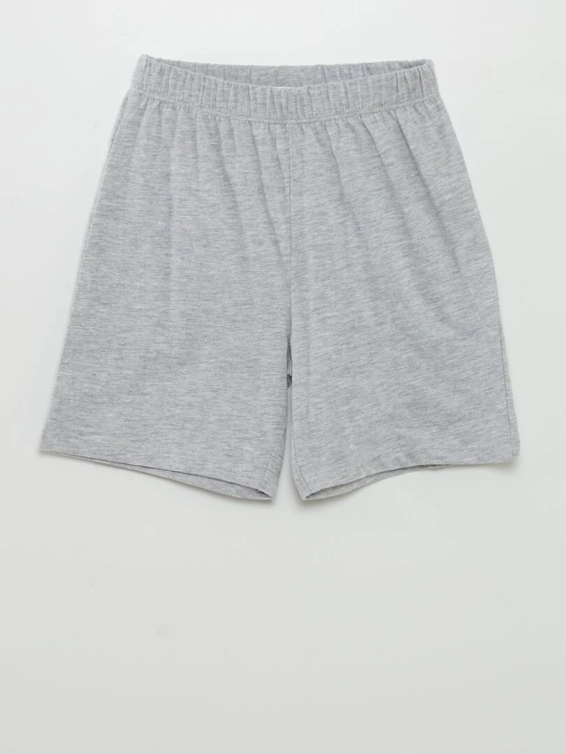 Ensemble pyjama short + t shirt  'Kung fu Panda'   2 pièces   Vert