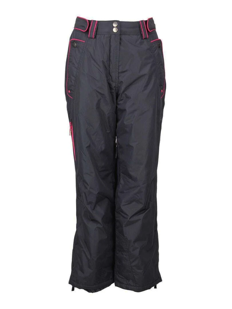 Pantalon de ski fille GACIO PEAK MOUNTAIN Noir