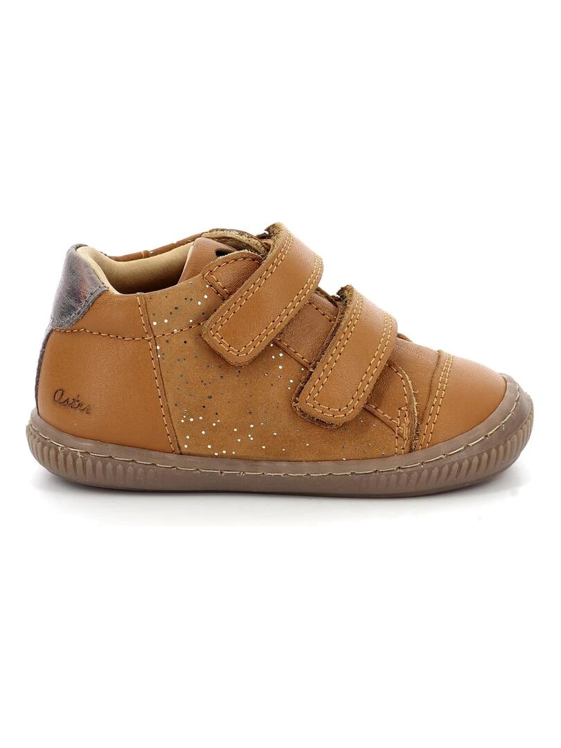 Sneakers hautes Cuir Frakro Marron