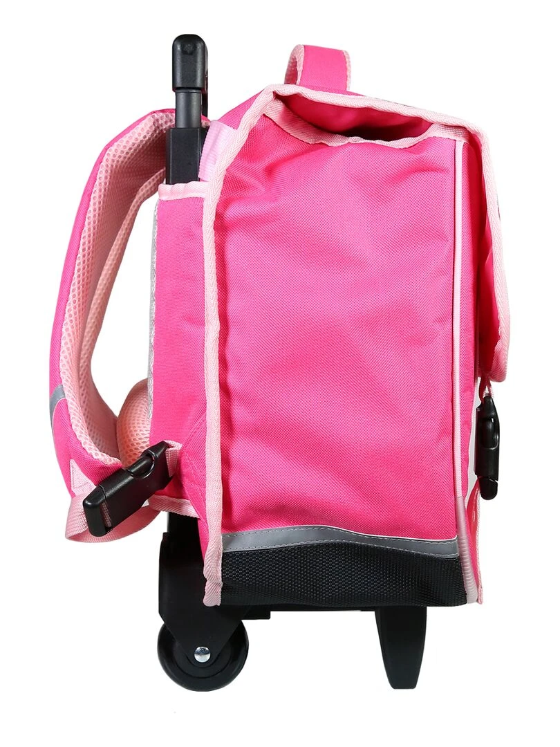 BAGTROTTER Cartable à roulettes 38 cm Phileas Rose Danseuses   Rose