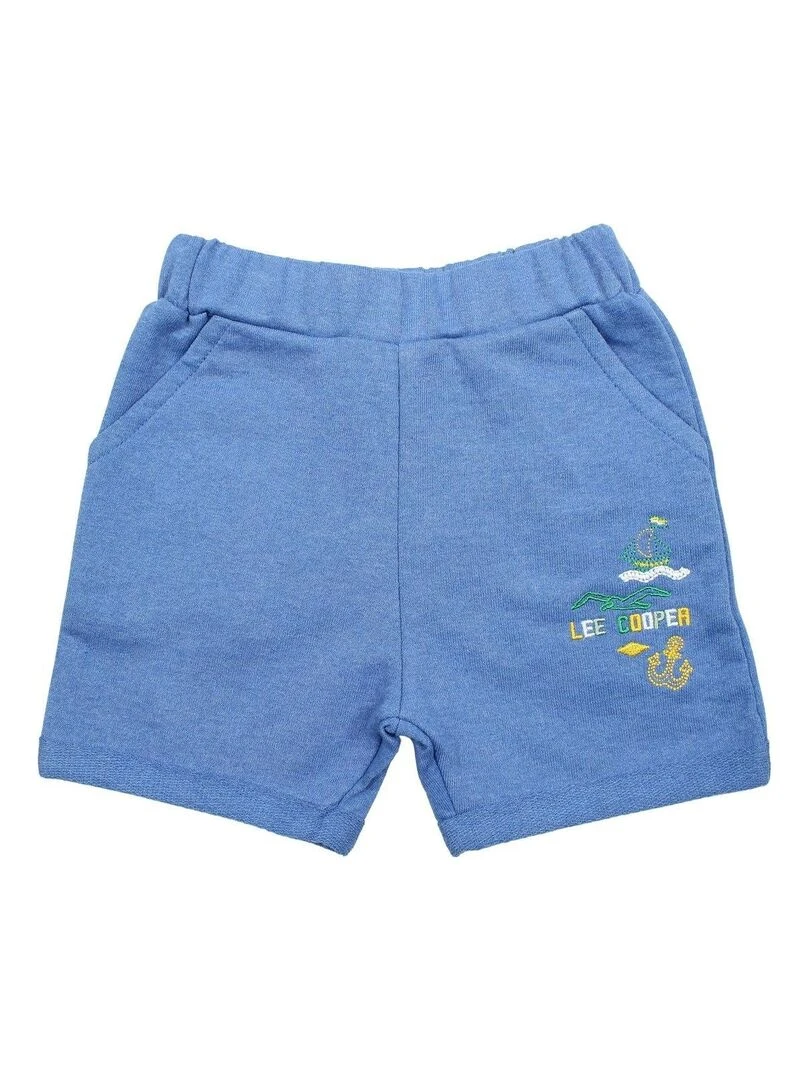 Lee Cooper   Ensemble ​​T shirt short bébé garçon Imprimé Lee Cooper   Bleu