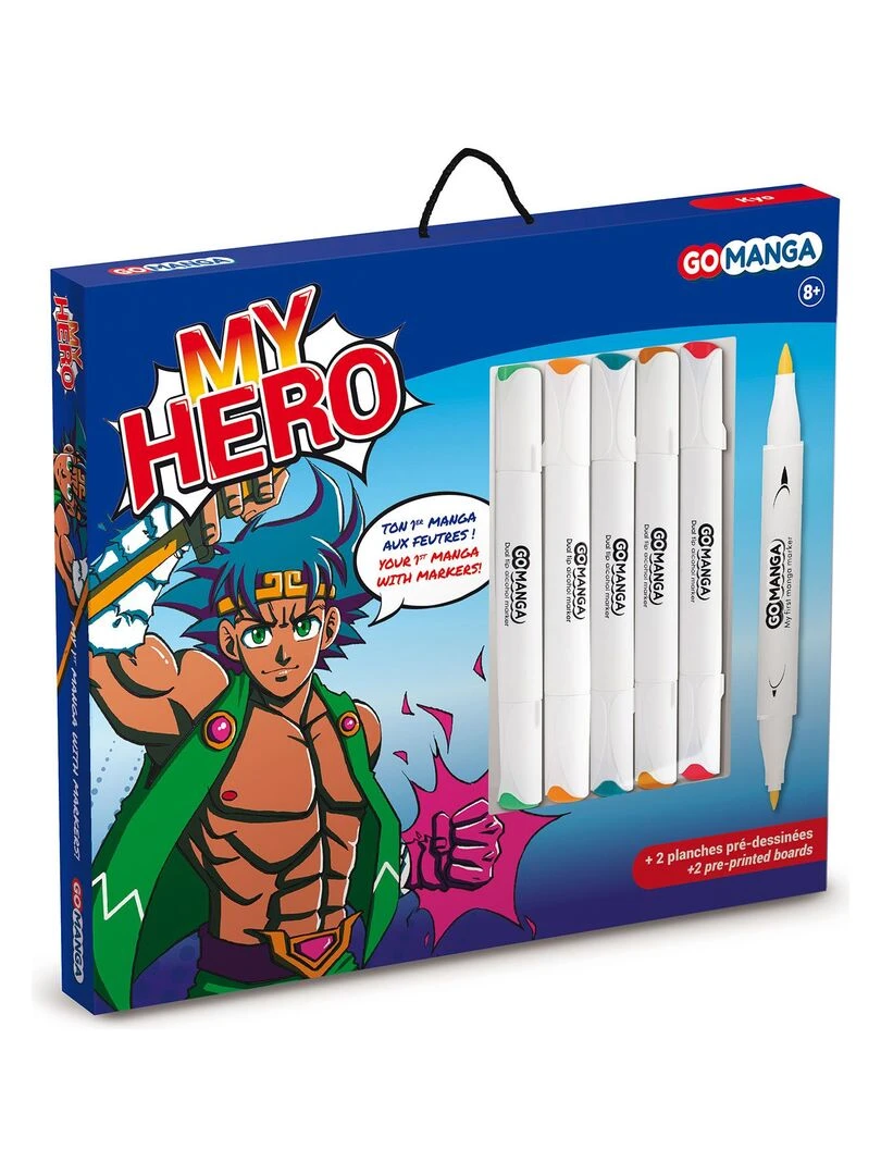 Kit de dessin My Hero Go Manga   Kyo   N/A