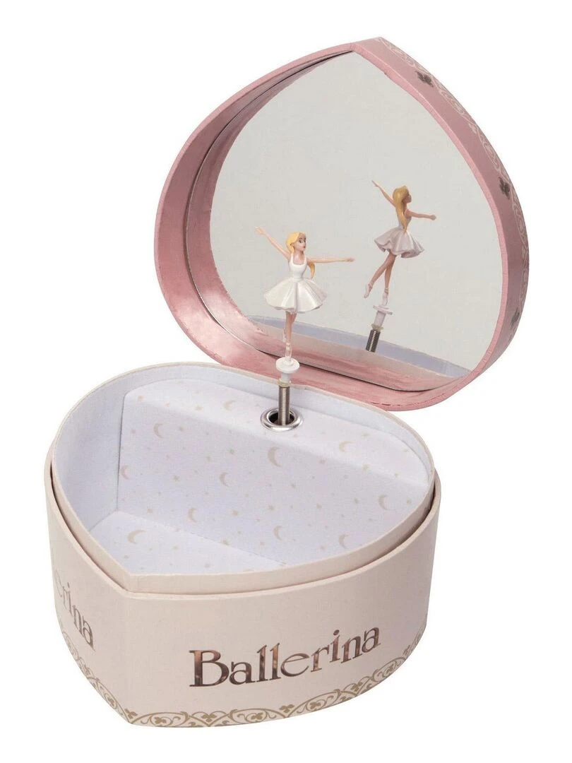 Boîte à musique : Grand Coeur musical Ballerina N/A