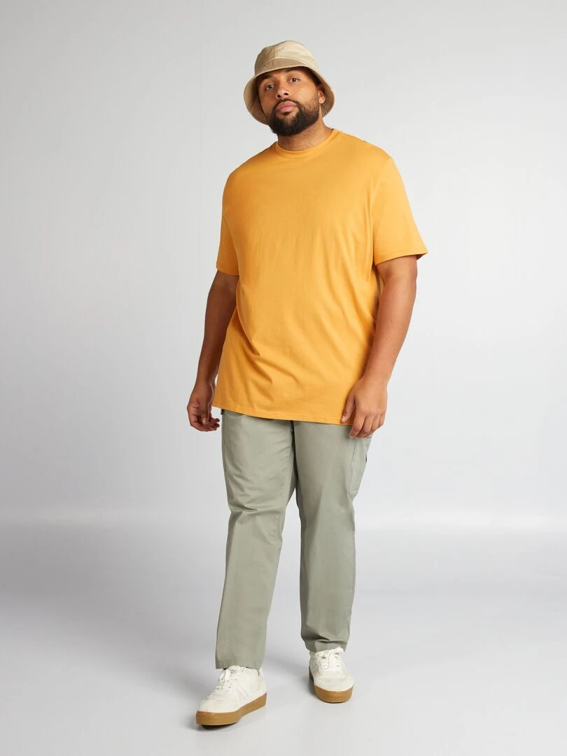 Pantalon avec poches sur les côtés Vert