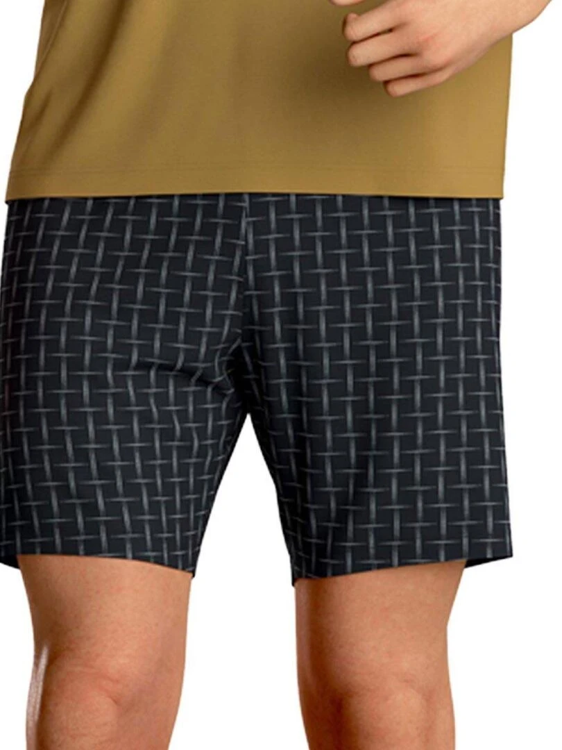 Ensemble pyjama court Boulevard   Beige