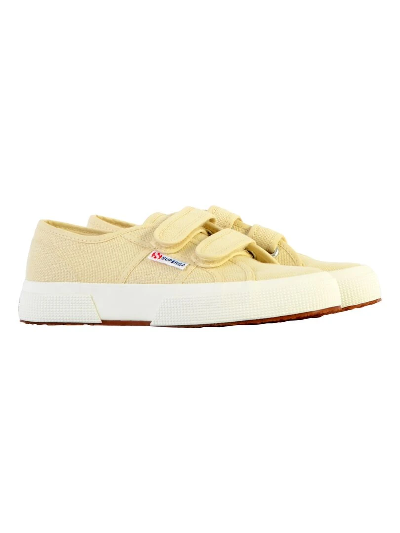 Basket Superga Enfant Cotjstrap Classic   Beige clair