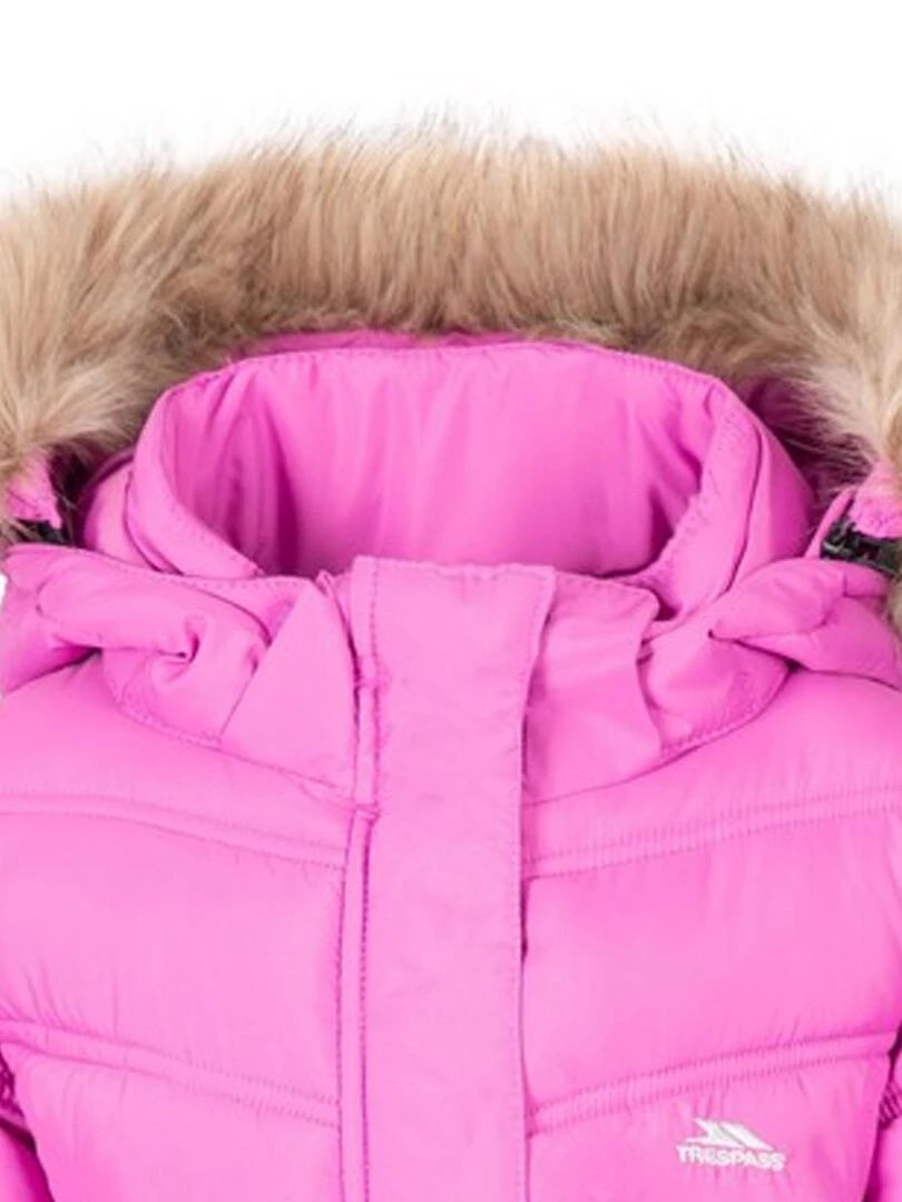 Trespass   Veste matelassée CHARMING   Rose foncé