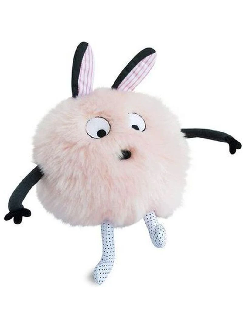 Doudou et compagnie Monstre Rose Poudre DC3191 Les Oobiz Pantin Rose
