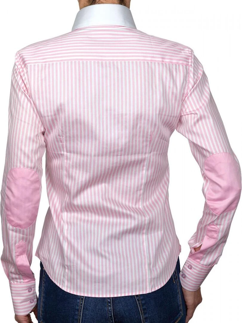 Chemise à rayures BORSALINO Rose