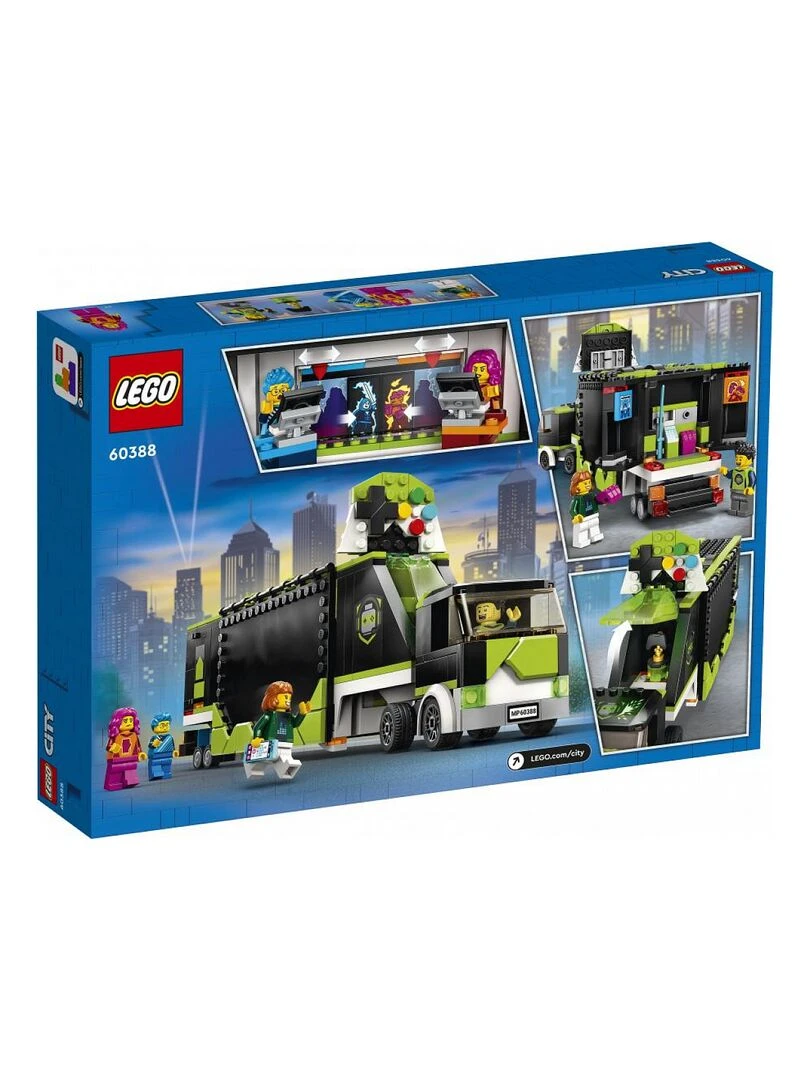 60388 Le Camion De Tournois De Jeux Vidéo Lego® City   N/A