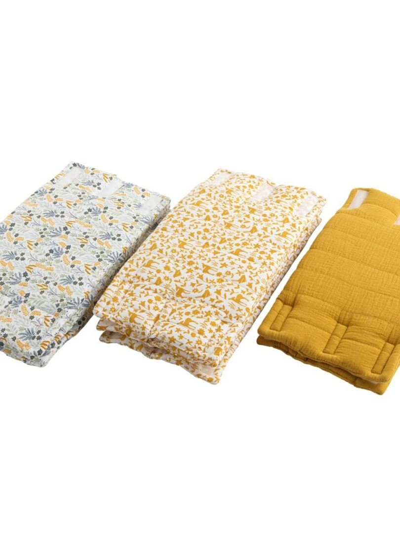 Tour de lit Promenons nous jaune (pour lit 60 x 120 ou 70 x 140 cm) Jaune