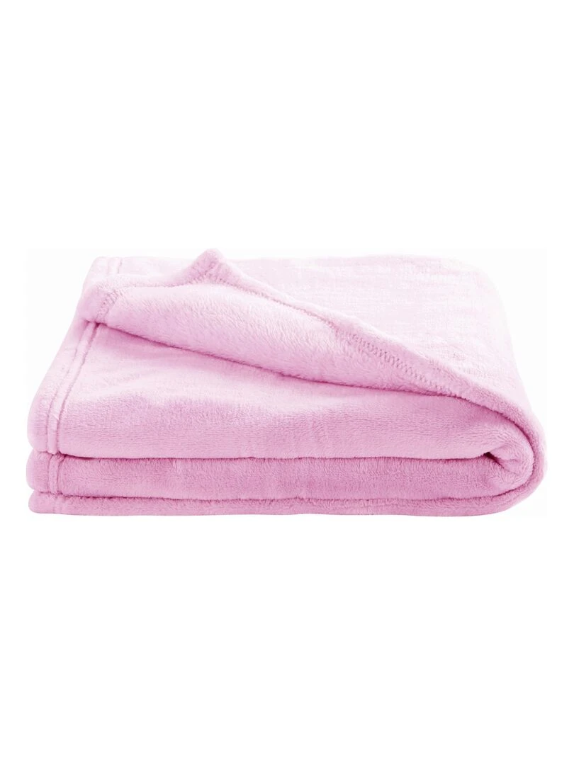 Couverture enfant en microfibre Rose clair
