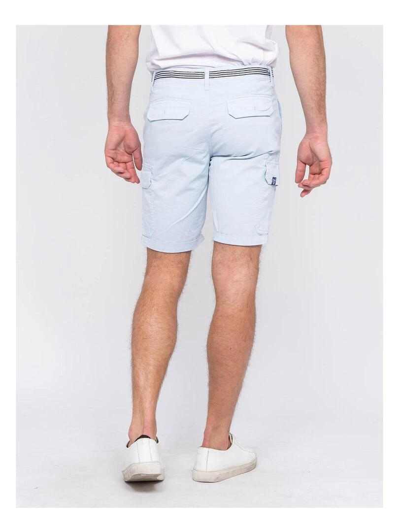 Bermuda battle slim BIZZO Bleu ciel