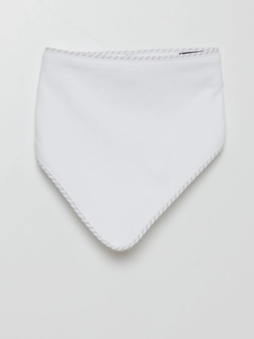 Set dors bien + body + bavoir   3 pièces   Blanc