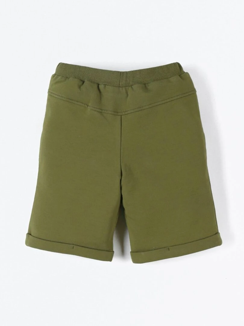 Short bermuda en molton  kaki   Noukie's   Vert