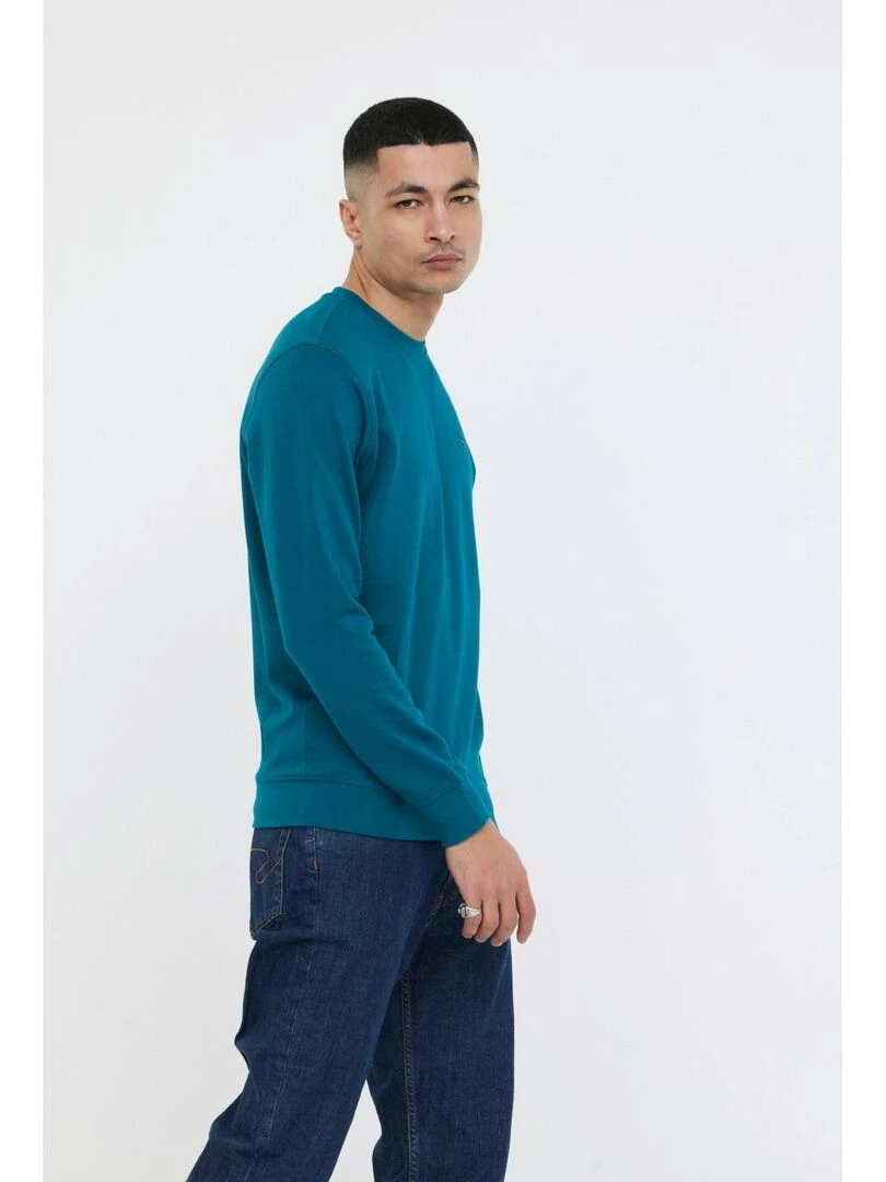 Lee Cooper Sweatshirt manches longues coton regular EDIE Vert émeraude