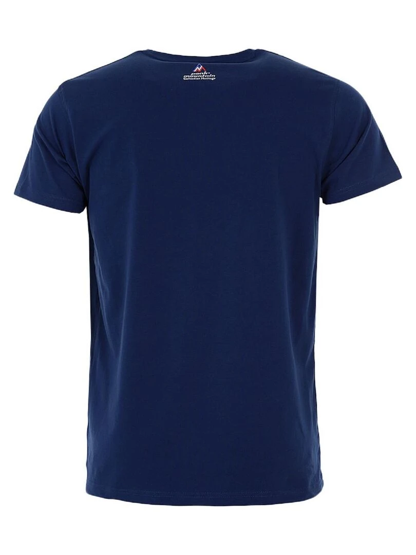 T shirt manches courtes homme CODA PEAK MOUNTAIN Bleu marine