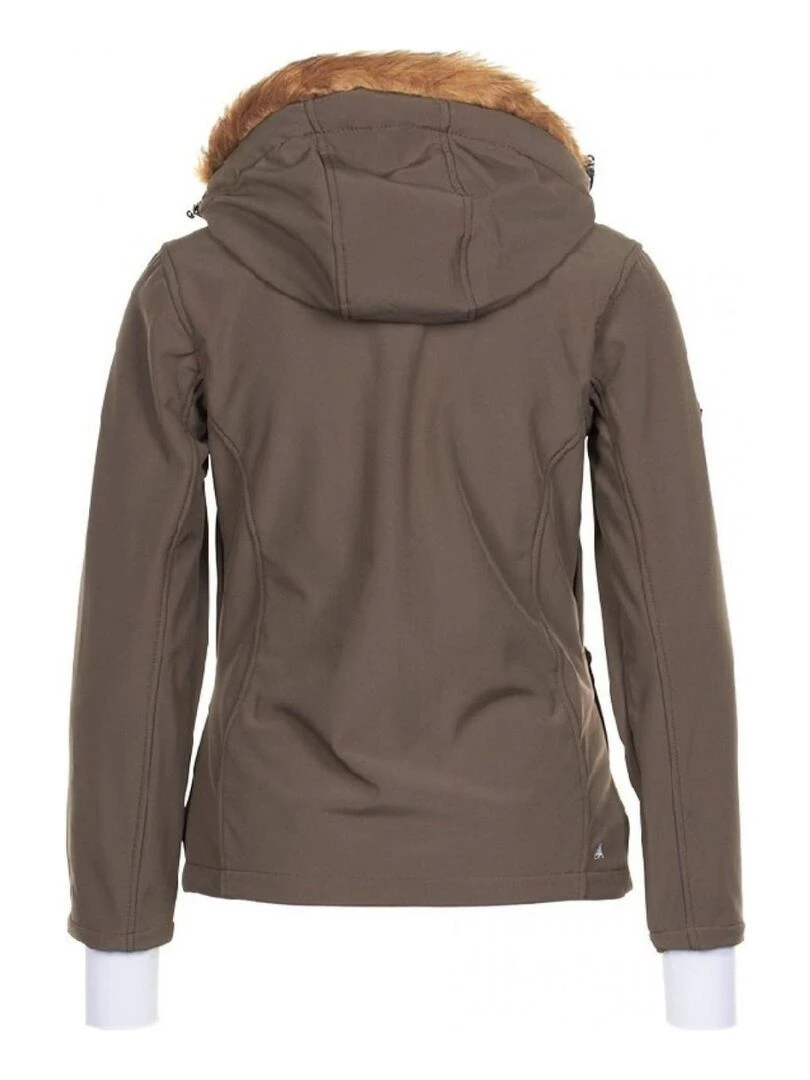 Blouson de ski femme ASADA Marron