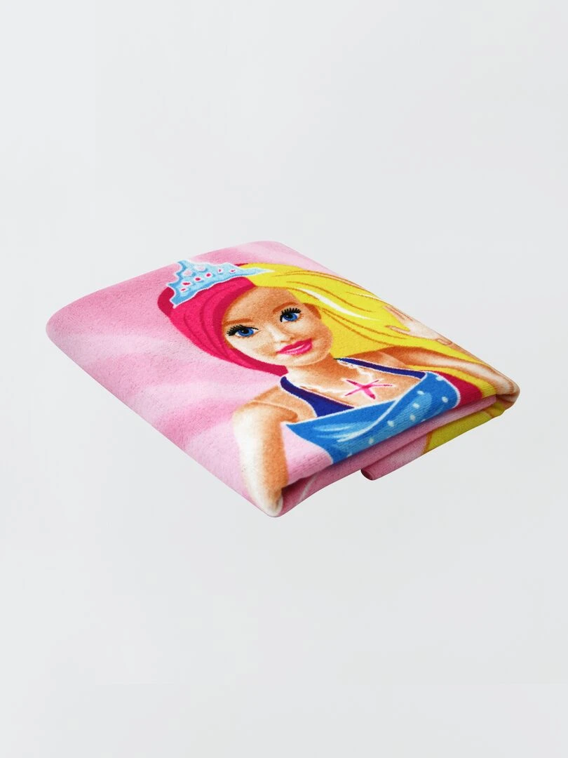 Serviette de plage 'Barbie' Rose