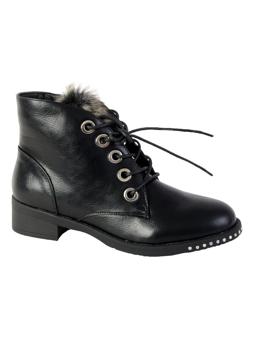 Boots Fourrees The Divine Factory Noir