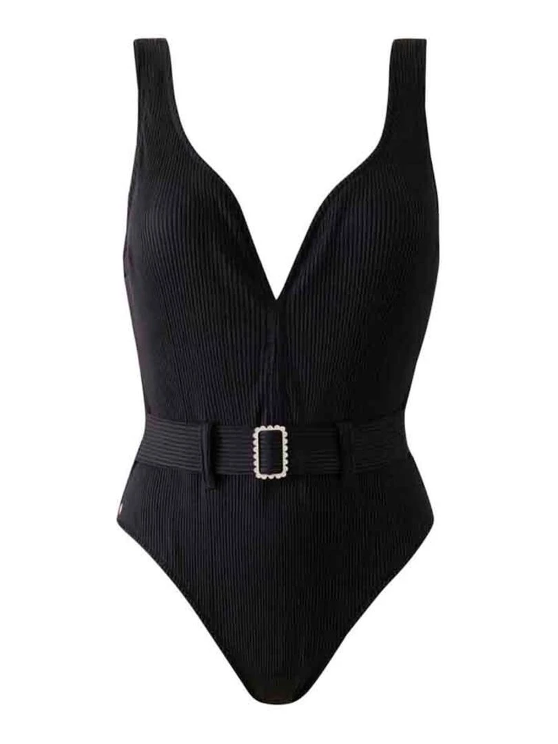 Maillot une pièce MARINA Brigitte Bardot Bain Noir