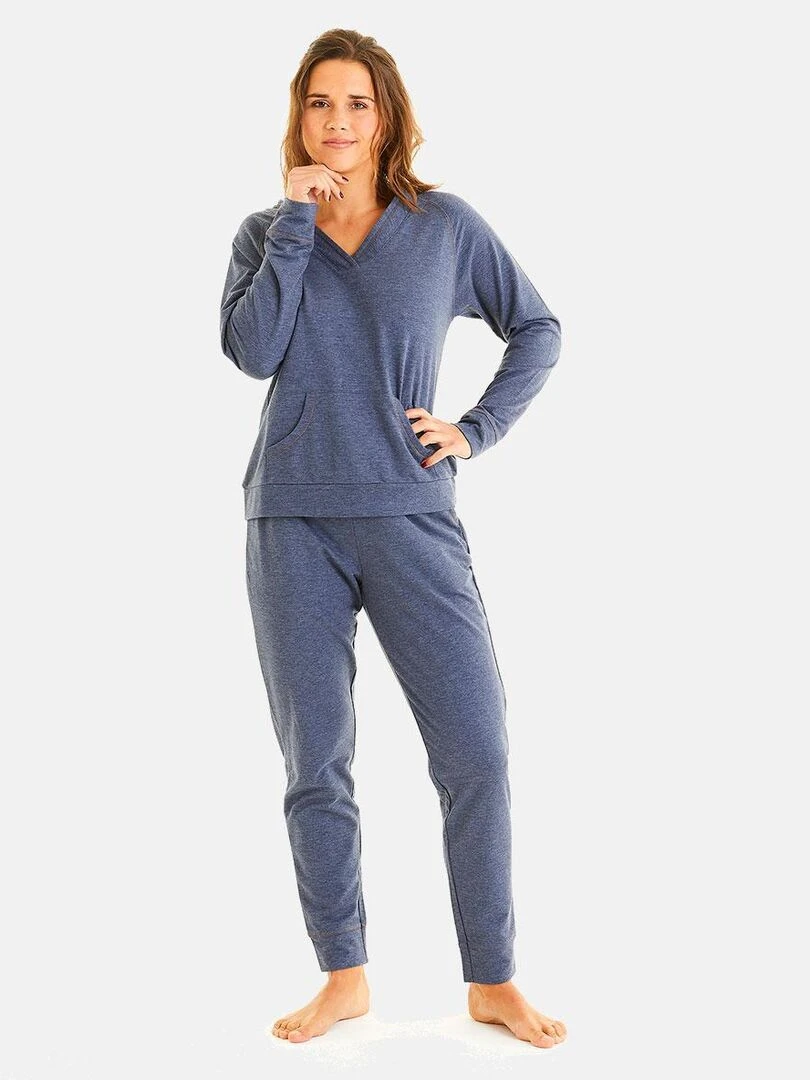 Sweat BAIKAL   Pomm'Poire   Bleu