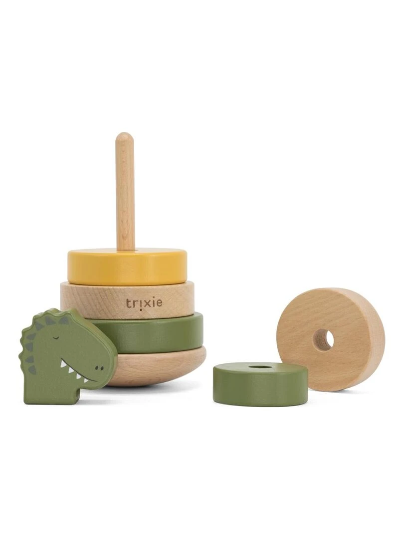 Tour à empiler en bois Mr Dino   Trixie   N/A