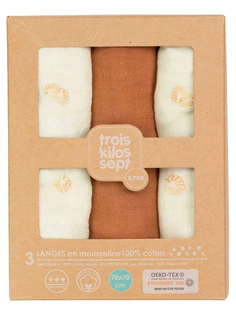 langes bébé   Ecru