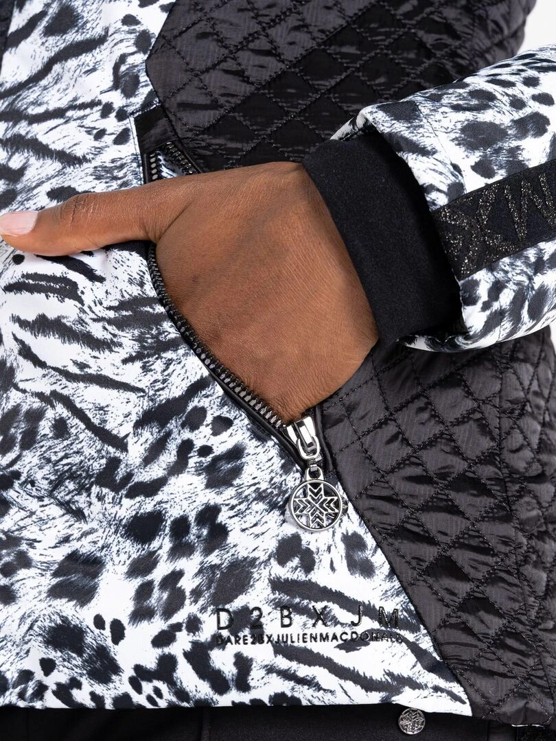 Regatta   Blouson de ski JULIEN MACDONALD MASTERY   Blanc Noir