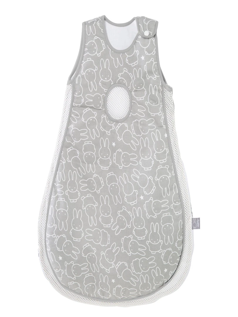 ROBA safe asleep® Gigoteuse Bébé Easy Air Design "miffy®" Gris clair