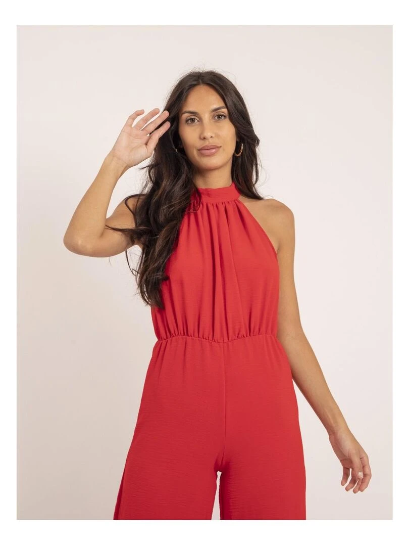 Combi pantalon ELIETTE   Rouge