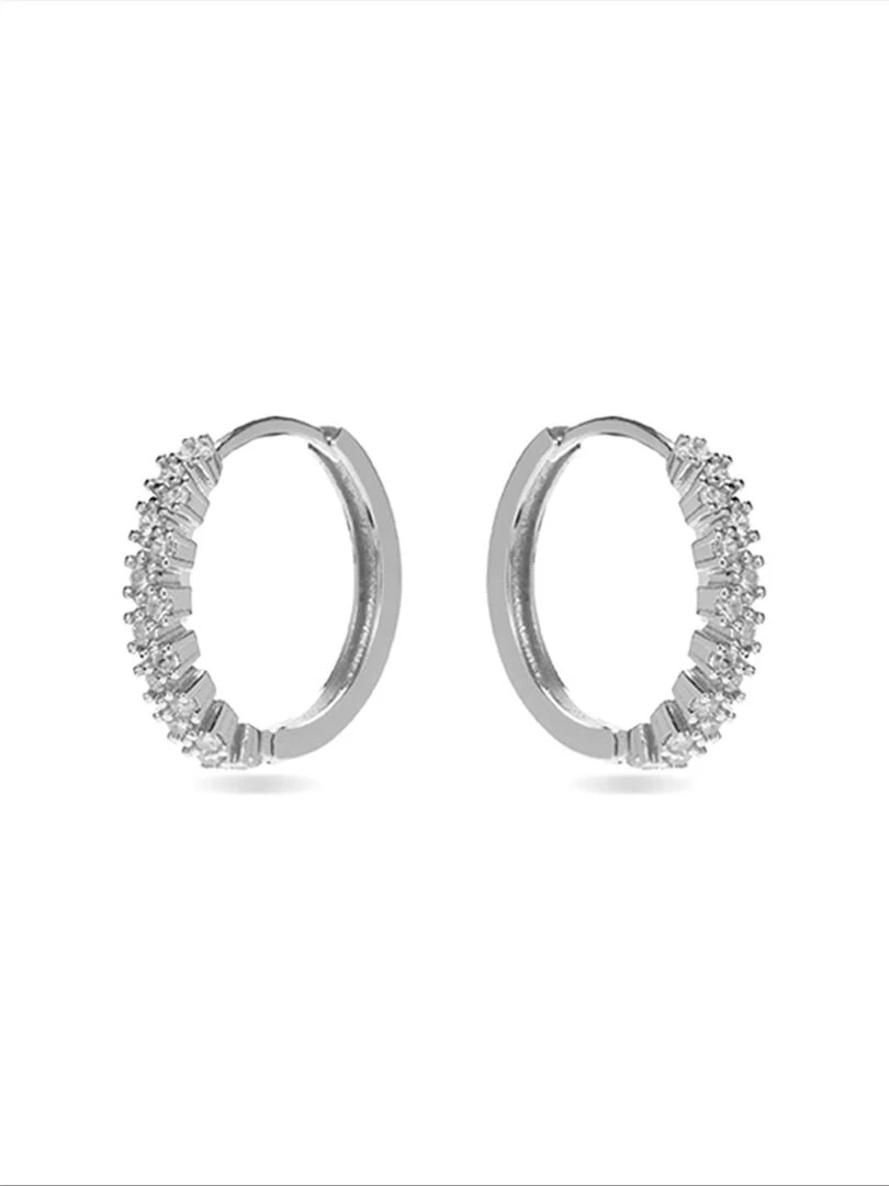 Boucles d'oreilles Ruma en argent 925   Argent