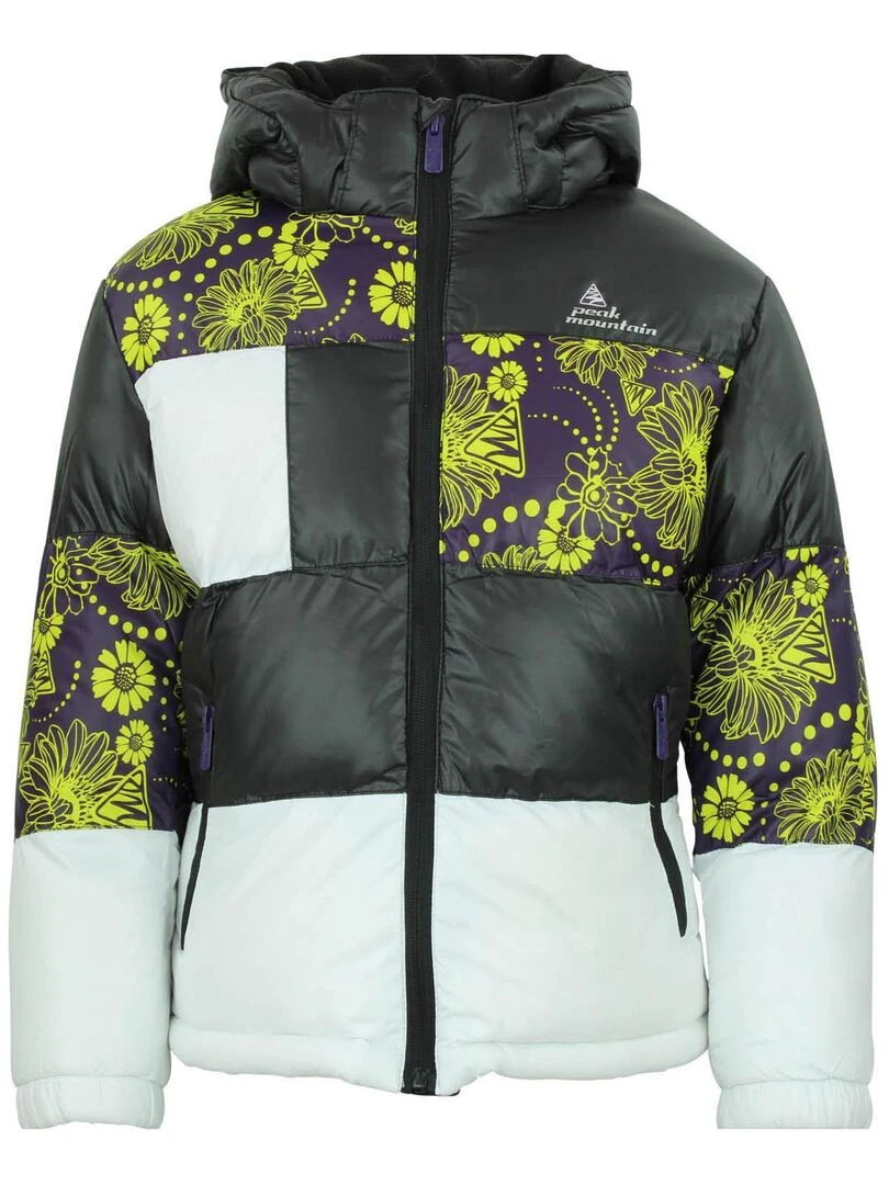 Doudoune fille GALEA PEAK MOUNTAIN Noir Noir